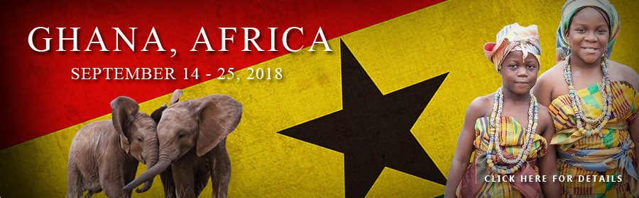 Ghana, Africa September 14-25, 2018